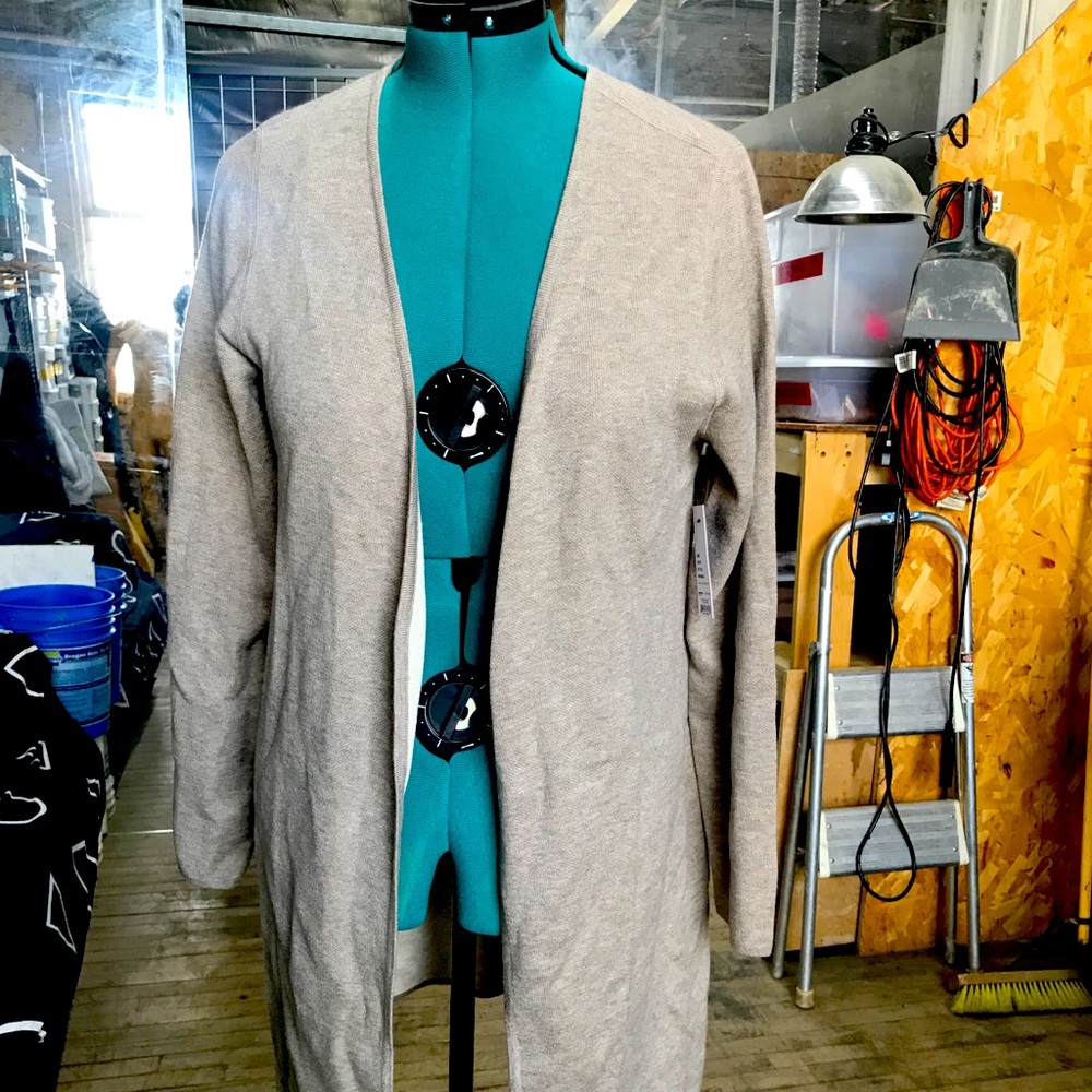 Apt 9 long open cardigan